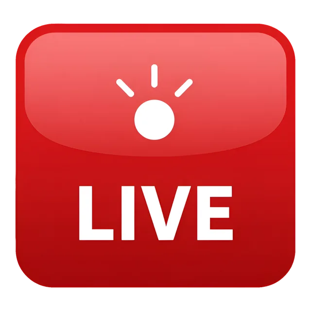 LIVE badge, transparent PNG