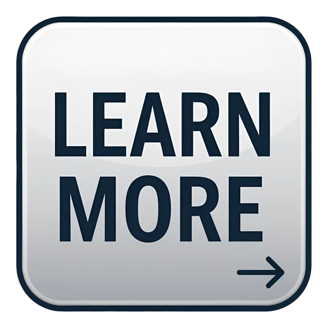 Learn More button, transparent PNG