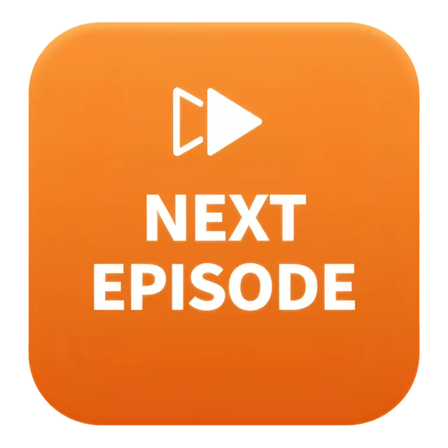 Next Episode button, transparent PNG