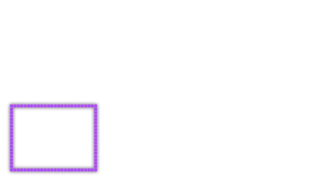 Pixel Webcam Frame, transparent PNG