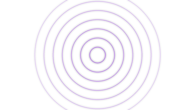 Energy Pulse Rings Overlay, transparent PNG