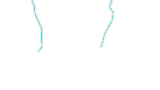 Lightning Overlay, transparent PNG