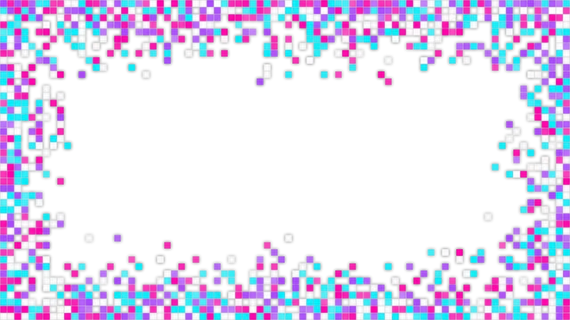 Pixel Dissolve Overlay, transparent PNG